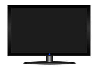 black LCD-TV