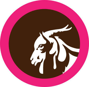 recommend clip art: goat head illustration