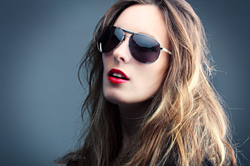 Fototapeta premium Rock'n'roll girl