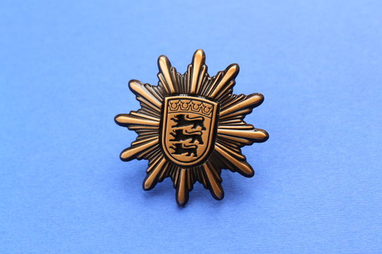 Polizeistern M&uuml;tzenstern Polizei 