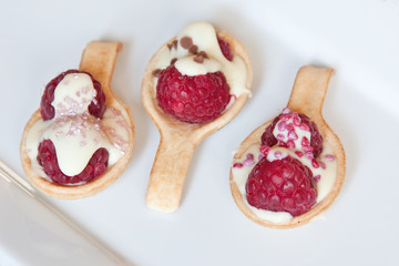 Fruity Pastry Spoons