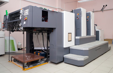 offset printed machine