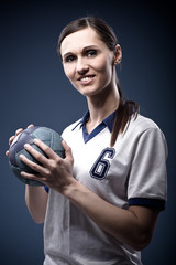 handball girl