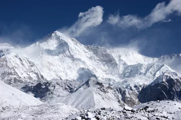 Papier Peint photo Cho Oyu Cho Oyu, the 6th highest mountain in the world, Himalaya, Nepal