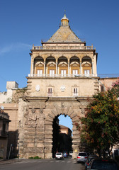 Palermo - city gate Porta Nuova