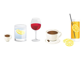 Verschiedene Getränke