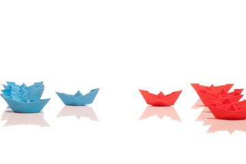 Paper boats