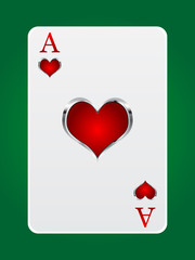 games card ace