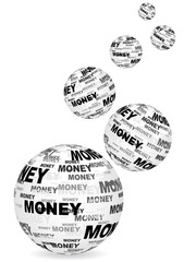 money balls background