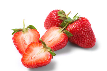 Fresh and tasty strawberries