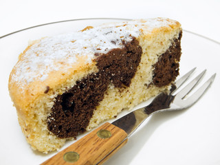 Chocolate Marble Cake.