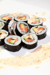 traditional japanese sushi