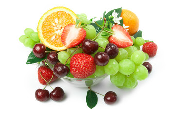 Still-life of fresh fruit