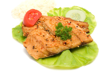 Geräuchertes Makrelenfilet