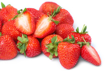 Fresh and tasty strawberries