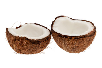 Kokosnuss isoliert