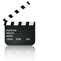 Obraz premium film clap