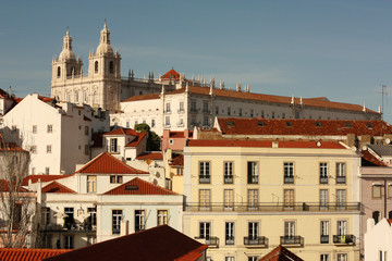 Obraz premium A view of Lisbon