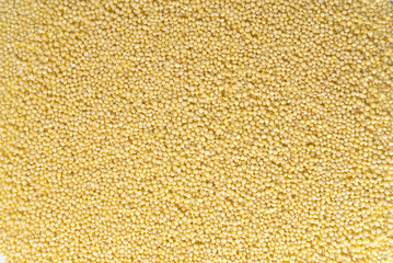 poured millet