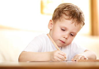 Fototapeta premium Child's Drawing