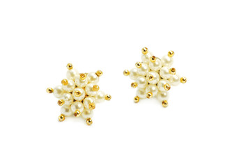 pearl earrings