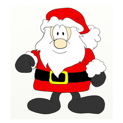 Weihnachtsmann Cartoon