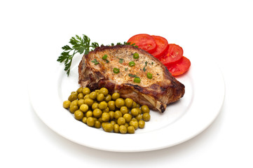 Juicy loin cut steak