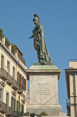 Fototapeta na wymiar statua Carlo Felice Cagliari