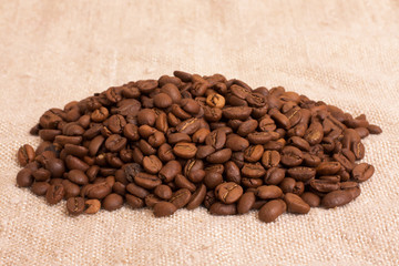 heap of coffee beans
