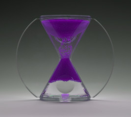 Kuriose Eieruhr aus Plexiglas 60er-70er Jahre