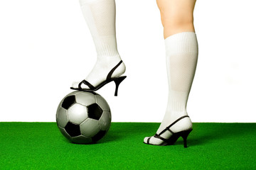 Obraz premium Soccer legs