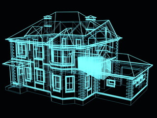 abstract modern architecture