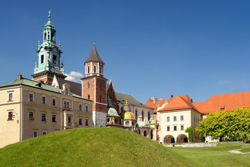 Fototapeta na wymiar Katedra na Wawelu