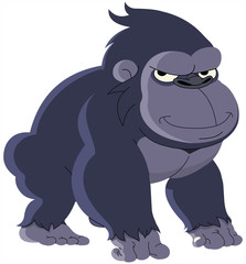 Gorilla cartoon