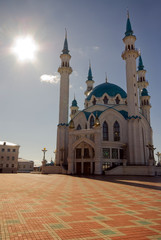 The Kul Sharif mosque in Kazan, Russia