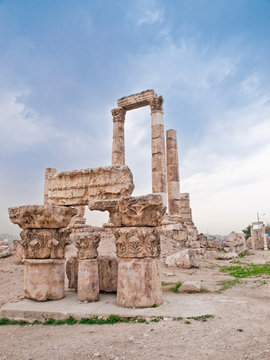 Temple of Hercules in Amman