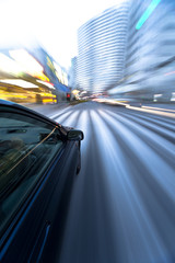 Obraz premium NIGHT SPEED