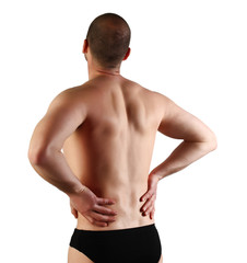 Fototapeta premium young man with pain