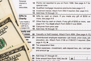Naklejka premium Tax Forms