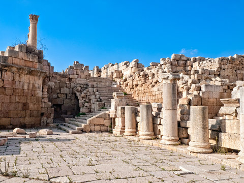 Roman temple, Jerash