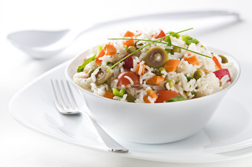 Rice salad © Dušan Zidar