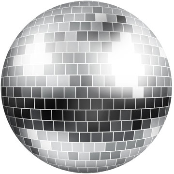 Sfera a specchi discoteca