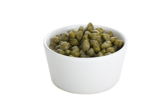 Capers in Bowl