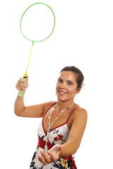 Portrait of a young sportive woman