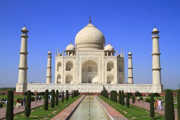 Abwaschbare Fototapete Das Taj Mahal © Rudolf Tepfenhart