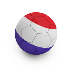 Obraz premium Fußball Frankreich (mit Freistellungspfad/clipping path)