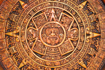 Fototapeta na wymiar Aztec kalendarza