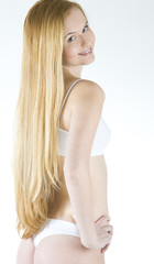 Obraz premium woman wearing underwear