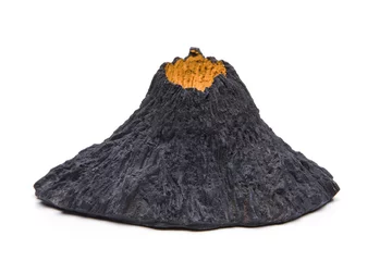 Papier Peint photo Lavable Volcan Éruption volcanique