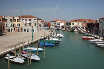 Fototapeta na wymiar Merano na Canal, Wenecja